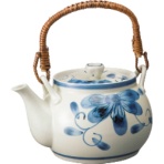 西海陶器　青い花ＳＳ軽量６号土瓶　１１００ｍｌ　１個