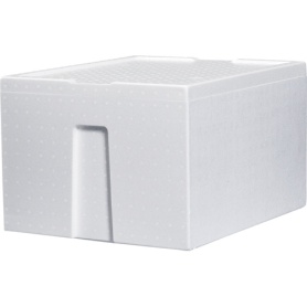 石山　発泡容器　なんでも箱　４４．３Ｌ　ホワイト　ＴＩＳ－５００ＫＡＩＶ　１個