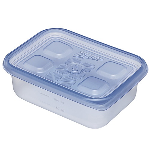 旭化成ホームプロダクツ　業務用ジップロック　コンテナー　長方形　４８０ｍＬ　１パック（１０個）1