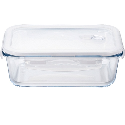 石塚硝子　ガラス保存容器　Ｃｏｏｋ－Ｌｏｃｋ　長方形　１０００ｍｌ　Ｈ－８７６５　１個1