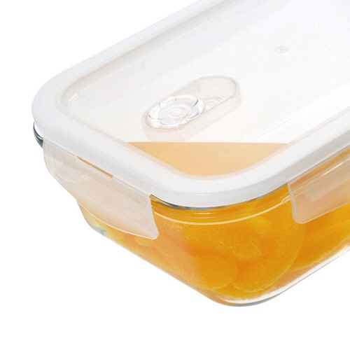 石塚硝子　ガラス保存容器　Ｃｏｏｋ－Ｌｏｃｋ　長方形　１０００ｍｌ　Ｈ－８７６５　１個2