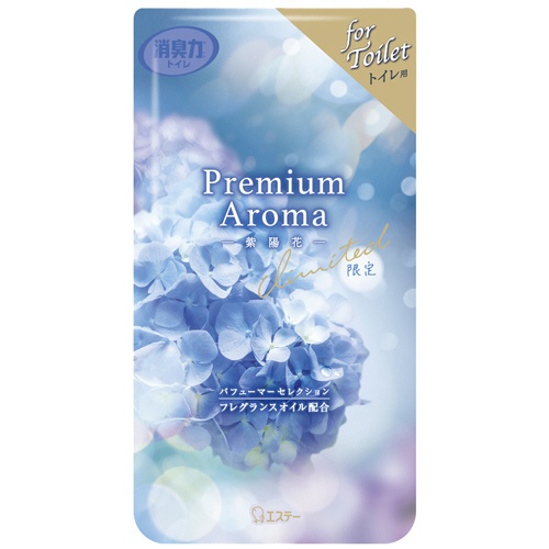 エステー　トイレの消臭力　Ｐｒｅｍｉｕｍ　Ａｒｏｍａ　紫陽花　４００ｍｌ　１個1