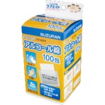 スズラン　ケアエイド　アルコール綿　１個（１００包）