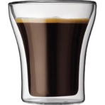 ｂｏｄｕｍ　ＡＳＳＡＭ　ダブルウォールグラス　０．２Ｌ　４５５５－１０　１セット（２個）