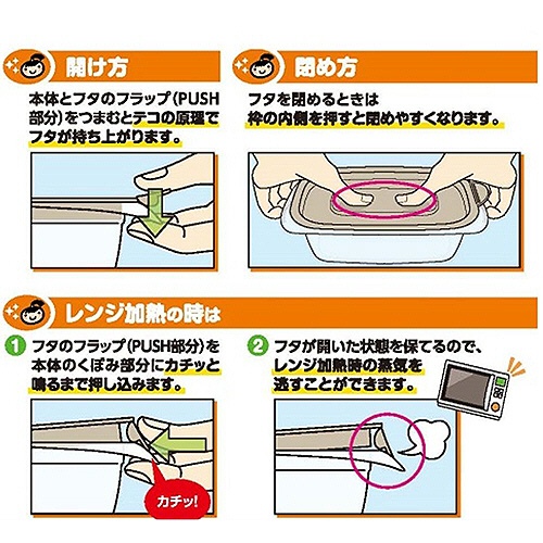 クレハ　キチントさん　スマートプッシュ　Ｓ　３００ｍｌ　１パック（４個）3