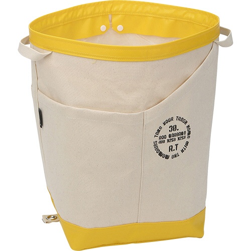 ルートート　ゴミ箱になるトートバッグ　ルー・ガービッジ　コットンキャンバス　３０Ｌ　Ａ　ナチュラル／イエロー　７００１０２　１個1