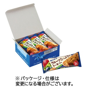江崎グリコ　毎日果実　フルーツたっぷりのケーキバー　１箱（９本）1