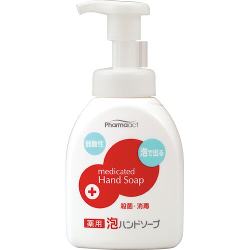 熊野油脂　ファーマアクト　弱酸性　薬用泡ハンドソープ　フレッシュフローラルの香り　本体　２５０ｍｌ　１本1