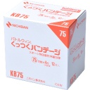 ニチバン　バトルウィン　くっつくバンデージ　７５ｍｍ×４ｍ　ＫＢ７５　１箱（１２巻）