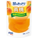 はごろもフーズ　甘みあっさり　黄桃（パウチ）　１８０ｇ