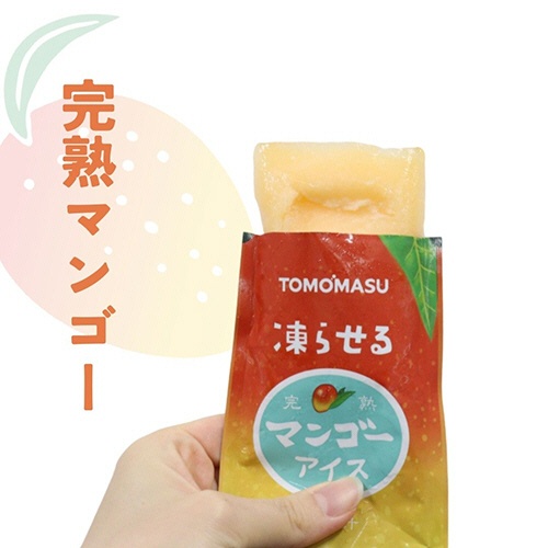 友桝飲料　凍らせる果実アイス　マンゴー　８０ｇ　１個2