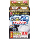 ライオンケミカル　Ｐｉｘ　デカ盛り　泡のトイレクリーナー　１箱（２包）