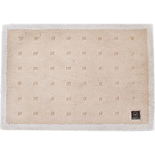 オカ　乾度良好Ａｇ＋　クリーンフット　バスマット　５０×７０ｃｍ　ベージュ　１枚1