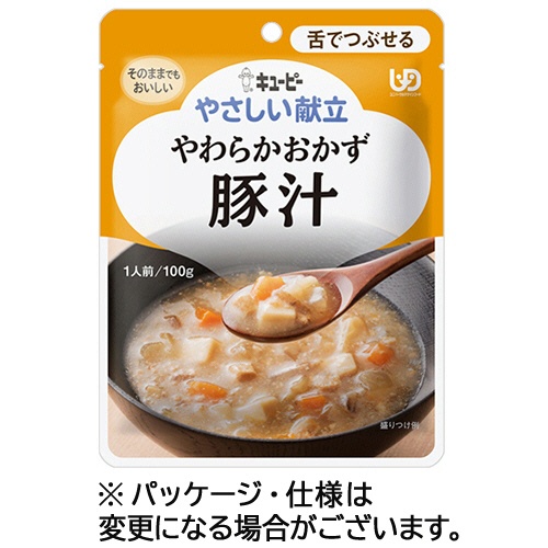 キユーピー　やさしい献立　やわらかおかず　豚汁　１００ｇ　Ｙ３－３３　１パック1