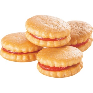 三黒製菓　りんごジャムサンドクッキー　９５ｇ　１パック2