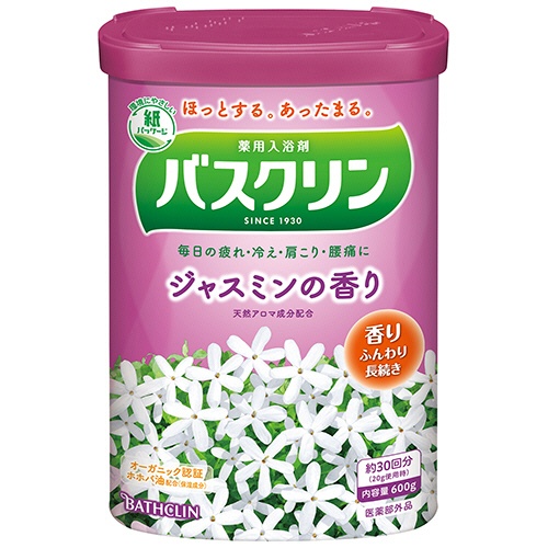 バスクリン　ジャスミンの香り　６００ｇ　１本1