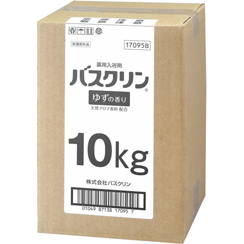 バスクリン　ゆずの香り　業務用　１０ｋｇ　１缶1