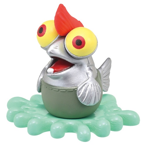 バンダイ　びっくら？たまご　スプラトゥーン３　ヒーローモード　コジャケマスコット　カモミールの香り　５５ｇ　１個5