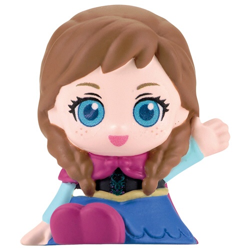 バンダイ　びっくら？たまご　アナと雪の女王　おすわりマスコット　フローラルの香り　５５ｇ　１個3