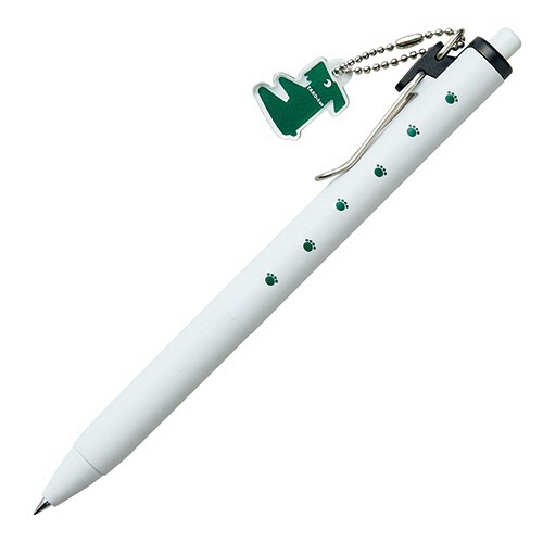 たのくん　チャーム付ユニボールワン　０．３８ｍｍ　黒　（軸色：白）　１本1