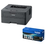 ブラザー　ＪＵＳＴＩＯ　Ａ４モノクロレーザープリンター　ＨＬ－Ｌ２４６０ＤＷ　＋　大容量トナーセット　１セット