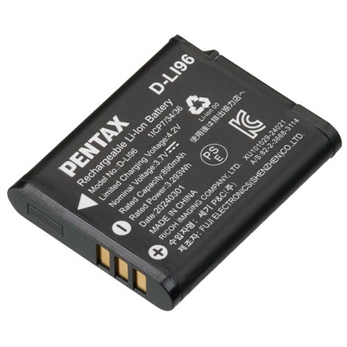 リコー　リチウムイオンバッテリー　Ｄ－ＬＩ９６　１５２２０６　１個1