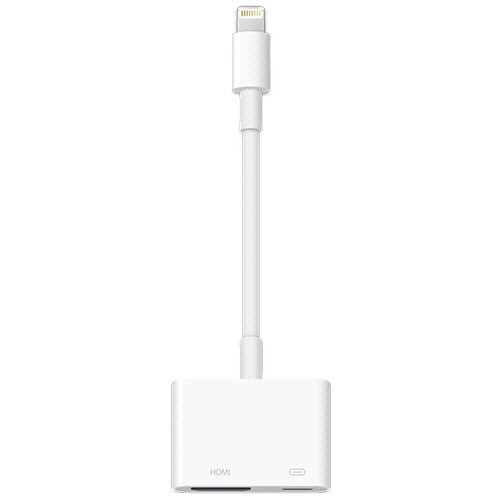 Ａｐｐｌｅ　Ｌｉｇｈｔｎｉｎｇ－Ｄｉｇｉｔａｌ　ＡＶアダプタ　ＭＷ２Ｐ３ＡＭ／Ａ　１個1