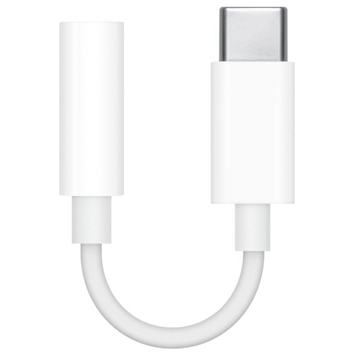 Ａｐｐｌｅ　ＵＳＢ－Ｃ　－　３．５　ｍｍヘッドフォンジャックアダプタ　ＭＷ２Ｑ３ＦＥ／Ａ　１本2
