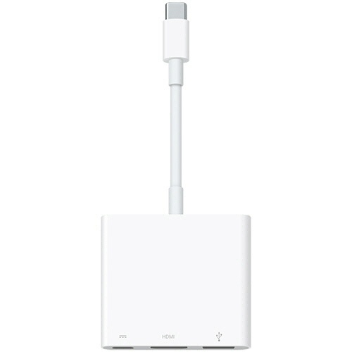 Ａｐｐｌｅ　ＵＳＢ－Ｃ　Ｄｉｇｉｔａｌ　ＡＶ　Ｍｕｌｔｉｐｏｒｔアダプタ　ＭＷ５Ｍ３ＺＡ／Ａ　１個1