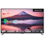 ジャパンネクスト　５５型ワイド　ＶＡパネル搭載大型４Ｋ液晶モニター　２年保証モデル　ＪＮ－Ｖ５５００ＵＨＤＲ－Ｎ　１台