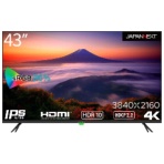 ジャパンネクスト　４３型ワイド　ＩＰＳパネル　大型４Ｋ液晶モニター　２年保証モデル　ＪＮ－ＩＰＳ４３０２ＴＵＨＤＲ　１台