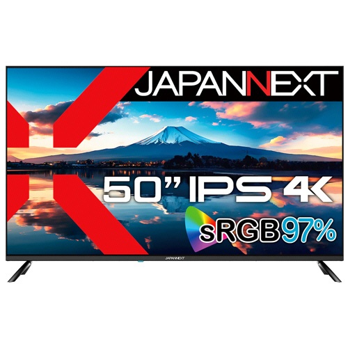 ジャパンネクスト　５０型ワイド　ＩＰＳパネル　大型４Ｋ液晶モニター　２年保証モデル　ＪＮ－ＩＰＳ５０ＵＨＤＲ－Ｕ　１台1