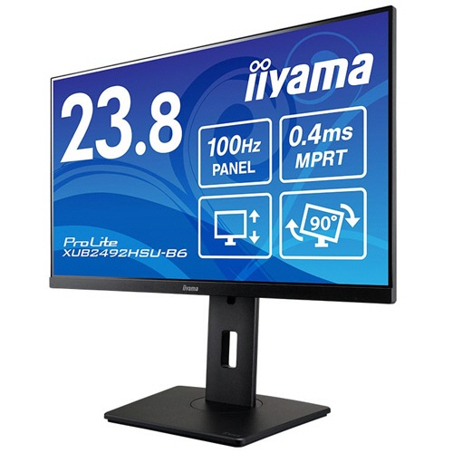 ｉｉｙａｍａ　ＰｒｏＬｉｔｅ　２３．８型液晶ディスプレイ　ＸＵＢ２４９２ＨＳＵ－Ｂ６　１台2