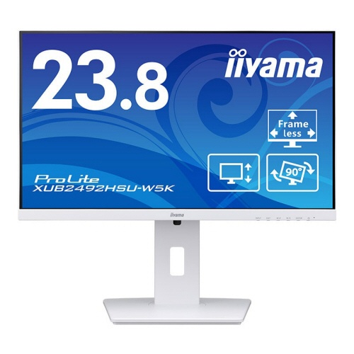 ｉｉｙａｍａ　ＰｒｏＬｉｔｅ　２３．８型液晶ディスプレイ　ＸＵＢ２４９２ＨＳＵ－Ｗ５Ｋ　１台1