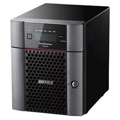 バッファロー　ＴｅｒａＳｔａｔｉｏｎ　スナップショット機能搭載　法人向けＮＡＳ　４ドライブ　１２ＴＢ　ＴＳ５４２０ＤＮ１２０４　１台1