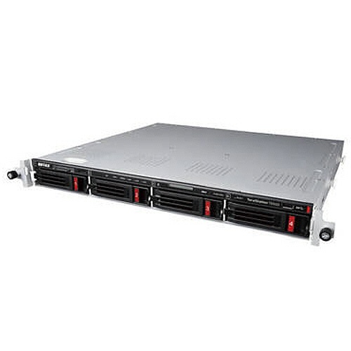 バッファロー　ＴｅｒａＳｔａｔｉｏｎ　スナップショット機能搭載　法人向けＮＡＳ　１Ｕラックマウント　４ドライブ　８ＴＢ　ＴＳ５４２０ＲＮ０８０４　１台1