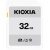 キオクシア　ＥＸＣＥＲＩＡ　ＢＡＳＩＣ　ＳＤＨＣ　ＵＨＳ－Ｉメモリカード　３２ＧＢ　ＫＣＡ－ＳＤ０３２ＧＳ　１枚