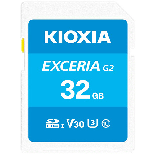 たのめーる】キオクシア EXCERIA G2 SDHC UHS-Iメモリカード