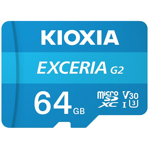 Myuページ キオクシア EXCERIA microSDXC UHS-I メモリカード KMU-A064Gを
