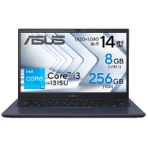 ＡＳＵＳ　ＥｘｐｅｒｔＢｏｏｋ　Ｂ１　１４型　Ｃｏｒｅ　ｉ３－１３１５Ｕ　メモリ８ＧＢ　２５６ＧＢ（ＳＳＤ）　スターブラック　Ｂ１４０２ＣＶＡ－ＥＢ０５２３Ｘ　１台