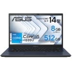 ＡＳＵＳ　ＥｘｐｅｒｔＢｏｏｋ　Ｂ１　１４型　Ｃｏｒｅ　ｉ５－１３３５Ｕ　メモリ８ＧＢ　５１２ＧＢ（ＳＳＤ）　スターブラック　Ｂ１４０２ＣＶＡ－ＥＢ０５２２Ｘ　１台