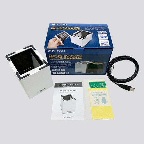 ビジコム　デスクトップＱＲコードリーダー　ＵＳＢタイプ　Ｔｙｐｅ－Ａケーブルモデル　マットブラック　ＢＣ－ＮＬ３０００Ｕ２－Ｂ　１台4