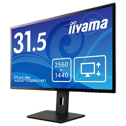 ｉｉｙａｍａ　ＰｒｏＬｉｔｅ　３１．５型ワイド液晶ディスプレイ　ＸＢ３２７０ＱＳＵ－Ｂ１　１台2