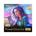 サイバーリンク　ＰｏｗｅｒＤｉｒｅｃｔｏｒ　３６５　Ｍａｃ版（２０２５年版）　１年版　ダウンロード版　１本
