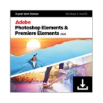 アドビ　Ｐｈｏｔｏｓｈｏｐ　Ｅｌｅｍｅｎｔｓ　＆　Ｐｒｅｍｉｅｒｅ　Ｅｌｅｍｅｎｔｓ　２０２５　３年版　ダウンロード版　１本