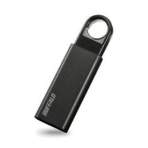 バッファロー ノックスライド USB3.1(Gen1) USBメモリー 128GB ブラック RUF3-KS128GA-BK 1個