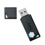 バッファロー　ＵＳＢ３．２（Ｇｅｎ１）　抗ウイルス・抗菌ＵＳＢメモリ　１２８ＧＢ　ブラック　ＲＵＦ３－ＫＶＢ１２８Ｇ－ＢＫ　１個