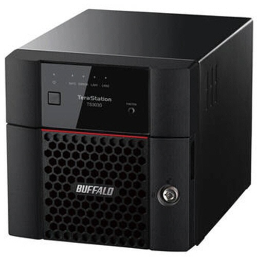 バッファロー　ＴｅｒａＳｔａｔｉｏｎ　ＮＡＳ専用ＨＤＤ搭載　法人向けＮＡＳ　デスクトップモデル　２ドライブ　６ＴＢ　ＴＳ３２３０ＤＮ０６０２　１台1