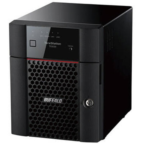バッファロー　ＴｅｒａＳｔａｔｉｏｎ　ＮＡＳ専用ＨＤＤ搭載　法人向けＮＡＳ　デスクトップモデル　４ドライブ　８ＴＢ　ＴＳ３４３０ＤＮ０８０４　１台1