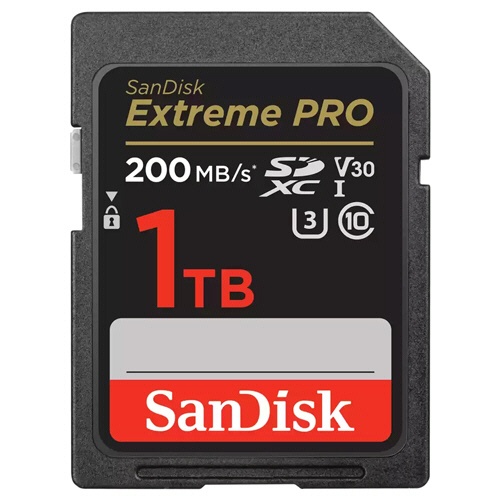 サンディスク　エクストリーム　プロ　ＳＤＸＣ　ＵＨＳ－Ｉ　カード　１ＴＢ　ＳＤＳＤＸＸＤ－１Ｔ００－ＪＮＪＩＰ　１枚1